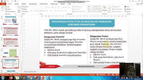 Pembelajaran BAB 3 Aplikasi Pengolahan Kata