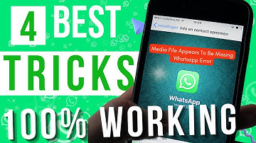How To Fix Sorry, This Media File Appears To Be Missing Whatsapp || Download Failed Whatsapp  Error