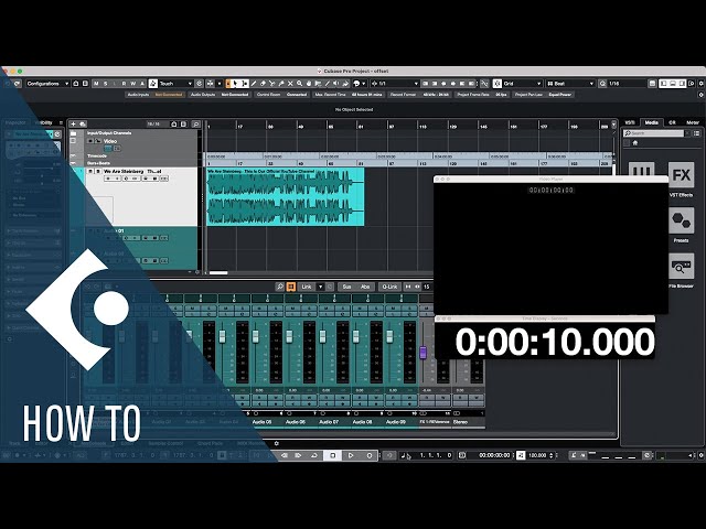【クロックジェネレーター】NUENDO TIME BASE Working with Different Time Display Offsets | Cubase Q&A