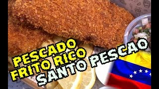 FISH AND CHIPS DELICIOSO A LO KENTUCKY FRIED CHICKEN - PESCADO FRITO ORIGINAL VENEZOLANO SANISIMO
