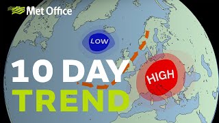 10 day trend – Is it finally warming up?