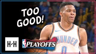 Russell Westbrook Full Game 1 Highlights Thunder vs Jazz 2018 Playoffs - 29 Pts, 13 Reb, 8 Assists!