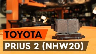 Comment changer Grille de pare-choc TOYOTA PRIUS Hatchback (NHW20_) - video gratuit en ligne