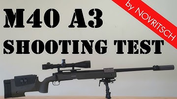 ASG / VFC M40A3 Airsoft Sniper - Shooting Test -