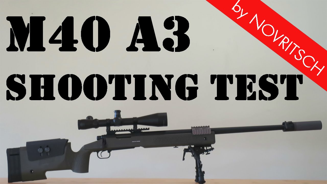 M40A5 Airsoft Sniper Review - Part 1