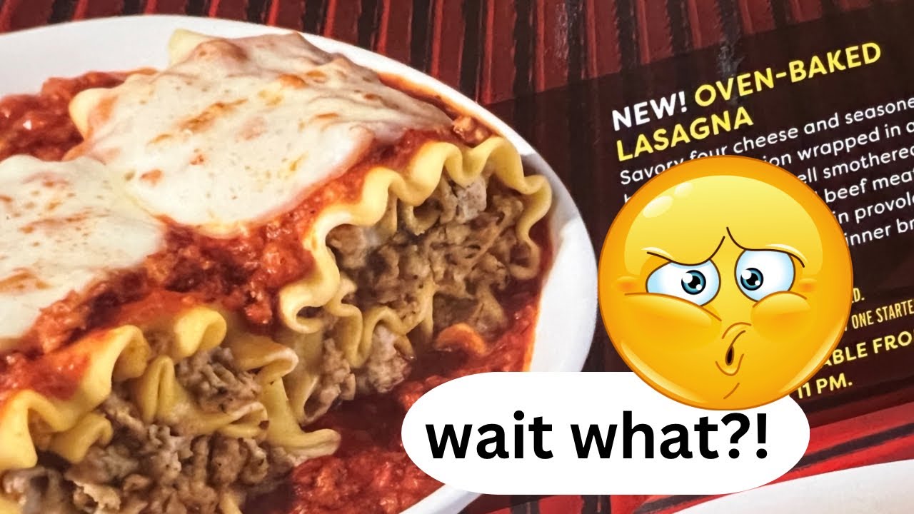 TRYING DENNY’S NEW OVENBAKED LASAGNA ‼️dennys foodreview mothersday