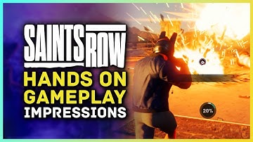 NEW Saints Row Gameplay Impressions - Open World, Combat, Customization & More!