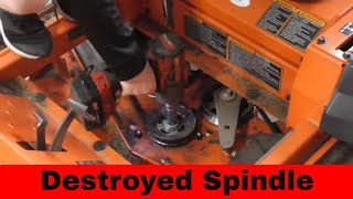 Commerical Mower Spindle Rebuild