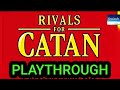 Rivals For Catan Board Game Playthrough Basic Set