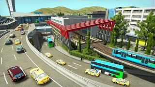 Will GOOD Public Transport Save this AWFUL Airport in Cities Skylines? Oceania 54