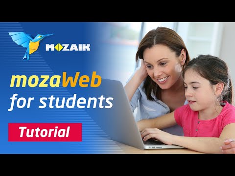 mozaWeb - using mozaWeb for students