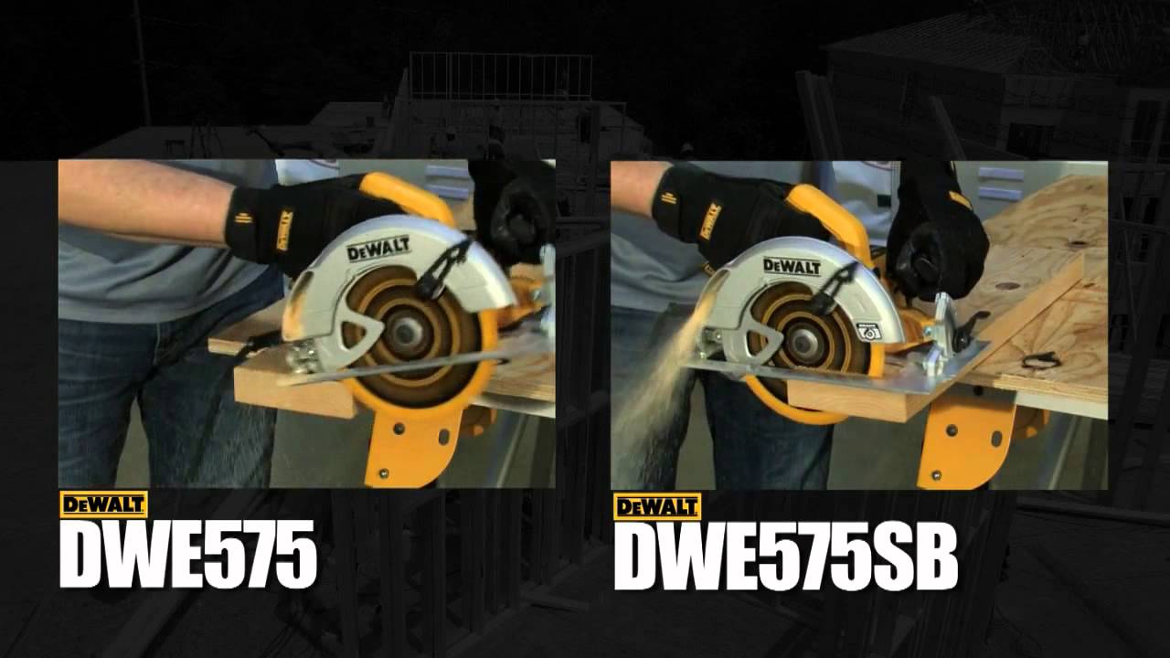 DEWALT DWE575 Circ Saw Electric Brake YouTube