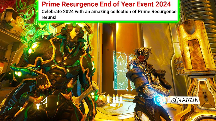 Prime Resurgence Event Is Here! - Warframe