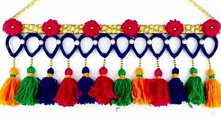 gate parda design | gate hanging | door hanging | toran design | woolen design | parda ka design