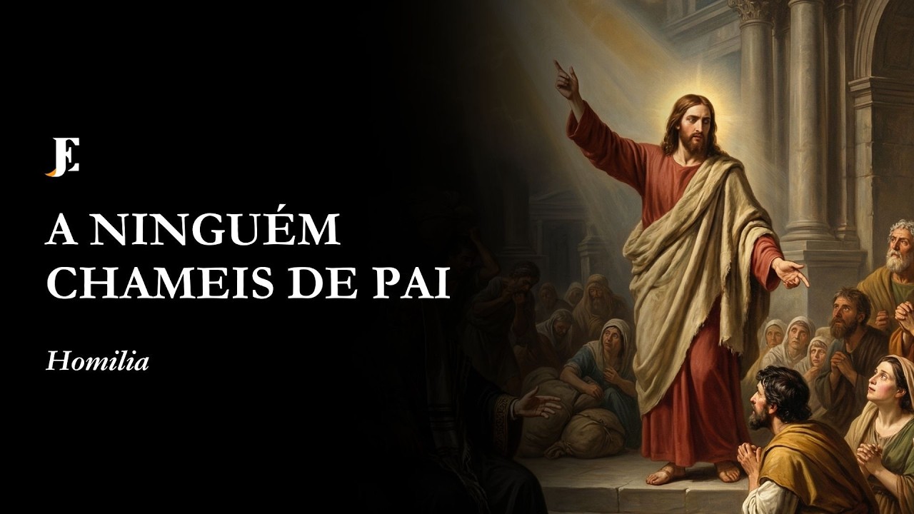 A NINGUÉM CHAMEIS DE PAI - Homilia - III Feira - I Quaresma (2026)