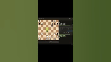 Chess bullet game 1+0  shorts №3225  #shorts
