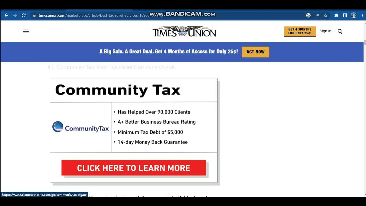 IRS TAX DEBT RELIEF PROGRAM YouTube