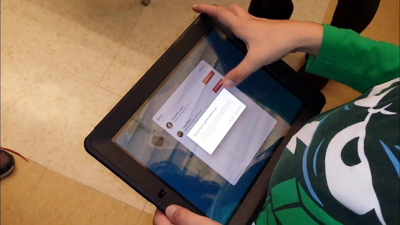 En action! Se déconnecter de son compte Google avec iPad YouTube