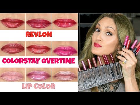 Video: Revlon Colorstay Overtid Lip Color Perennial Peach Review