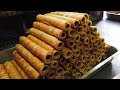 台灣街頭美食-手工蛋捲-北港美食  | Egg roll - Taiwanese Street Food