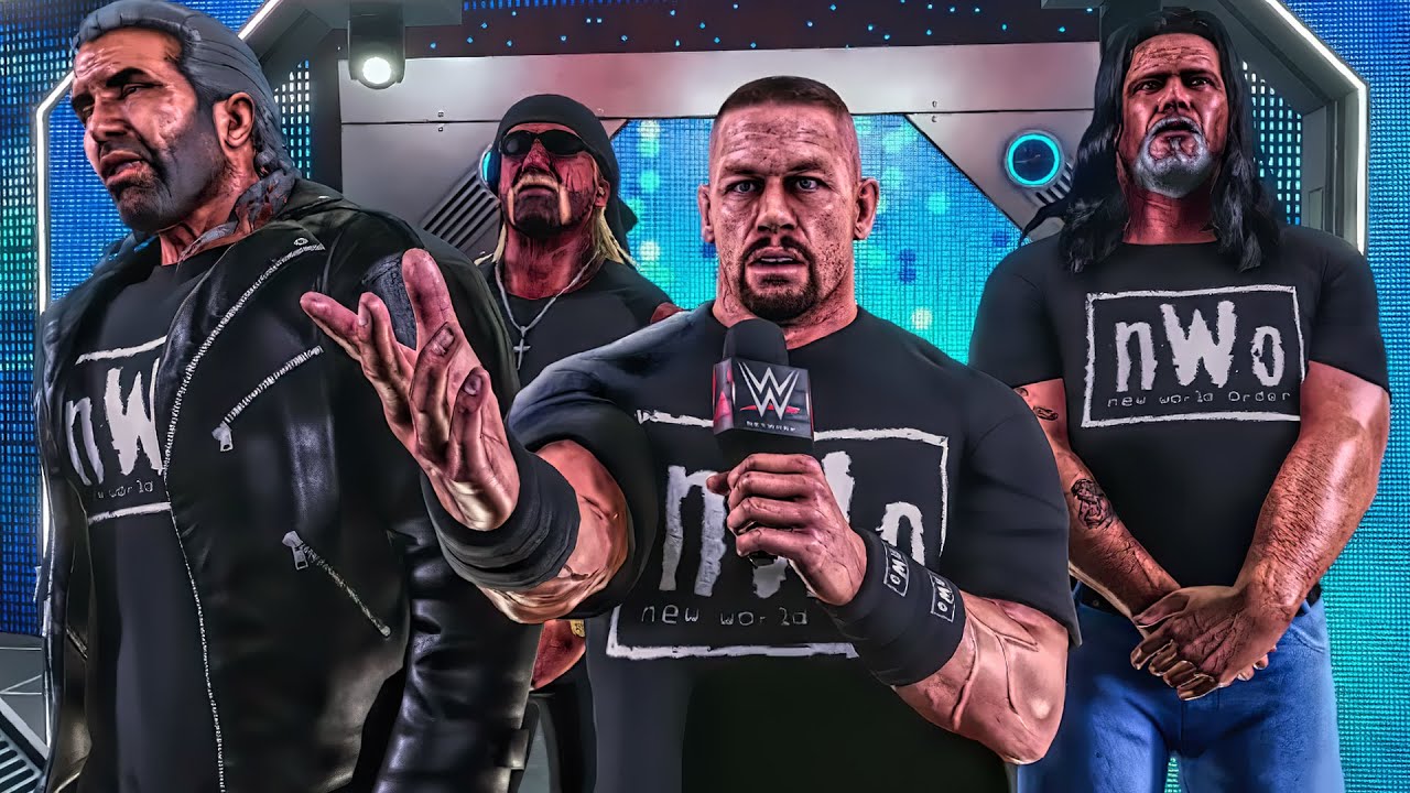 John Cena Expands The nWo & Adds 4th Member (WWE 2K Story ...