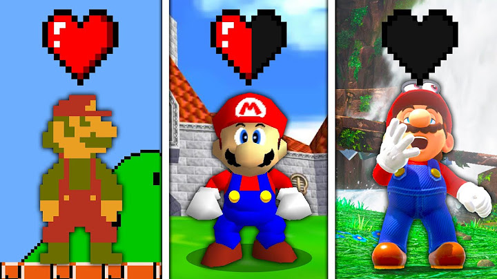 A Chaque Dégât, je change de Mario