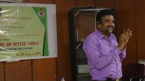 Hands on Training on Integration of ICT in Teaching and Learning Part 5/5