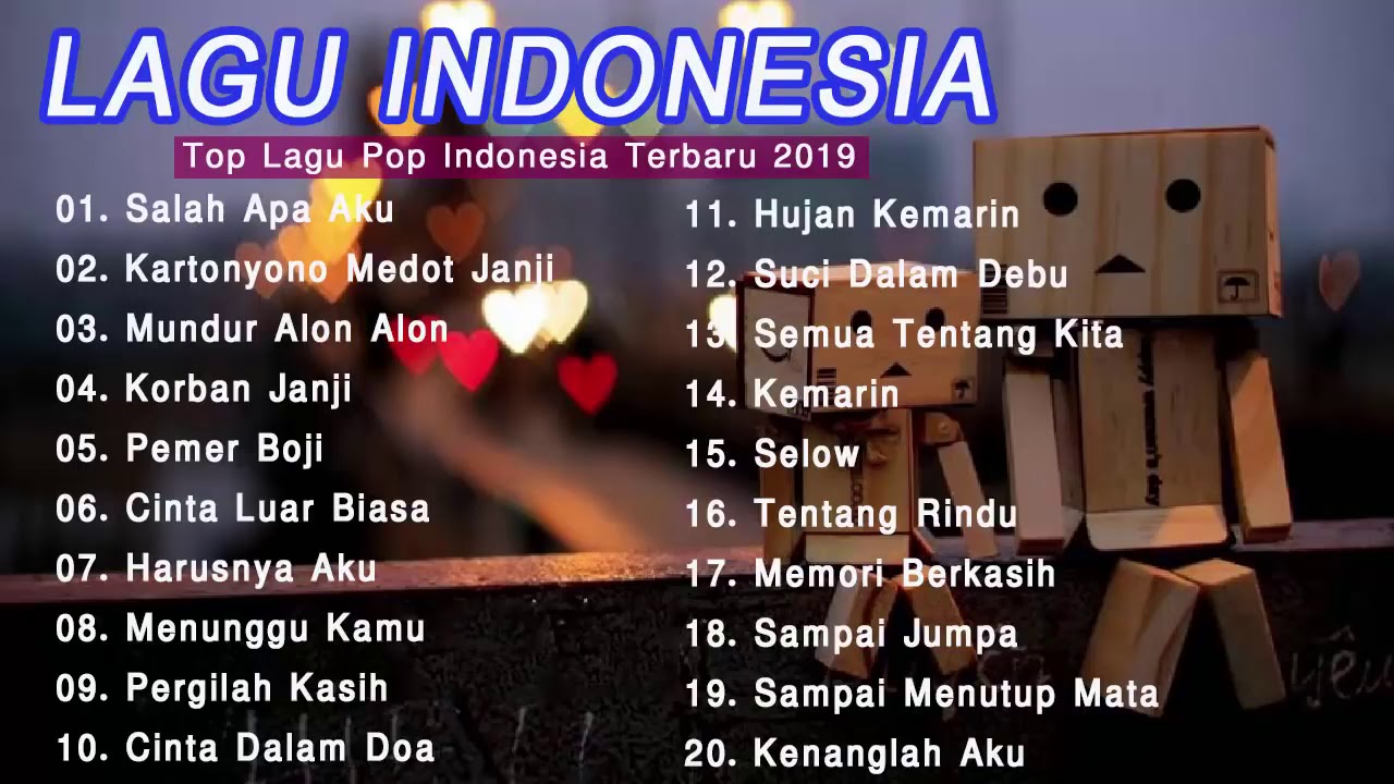 Nonstop lagu pop melow indonesia cover 2019 - YouTube