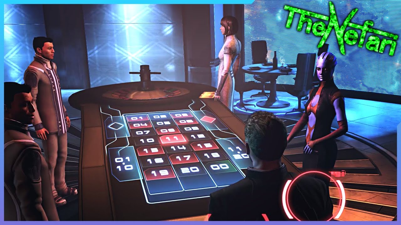 Casino Roulette Quasar and Varren Racing - Mass Effect 3 Playthrough Part 87