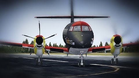 PMDG J41 landed safely with single engine