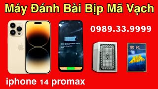 Máy đánh bài bịp | MÁY ĐÁNH BÀI MÃ VẠCH CVK - HỖ TRỢ AE ĐÁNH BÀI BỊP CHUẨN XÁC 100%