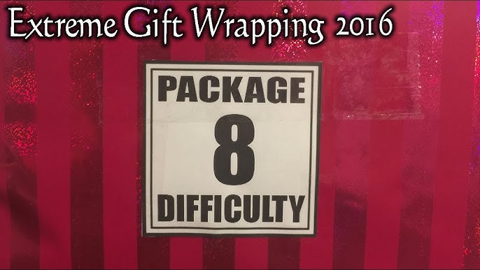 hardest to open prank gift wrapping EVER 