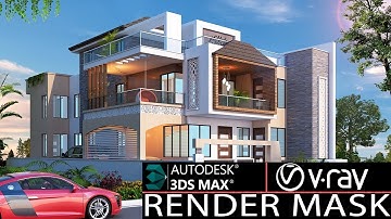 vray tutorial 3ds max IN HINDI - RENDER MASK | CAREER HACKS