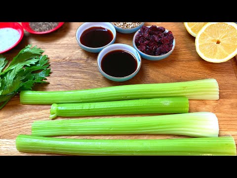 Video: Budget Fitness Salad Kasama Ang Celery At Seeds