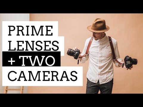 How to Photograph a Wedding - PRIME LENSES + TWO CAMERAS