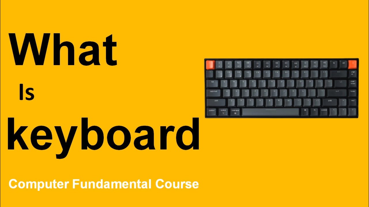 What is keyboard computer basics course part 4 jk education wallah