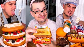 Would you choose MOMS FOOD, STREETFOOD or SCHOOL FOOD?! I Chefkoudy Viral Compilation