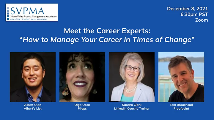 PM Career Experts: Managing Your Career In Times O...