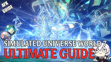 Simulated Universe World 7 ULTIMATE Guide! F2P AFK Strategy for Difficulty 4 or under