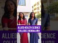 ALLIED HEALTH SCIENCE COLLEGE BENGALURU FOR MORE DETAILS CONTACT+91 9980487777