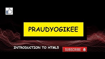 HTML5 for Beginners (Part-1) | Introduction to HTML5