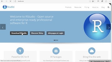 آموزش نرم افزار R - نصب RStudio در ویندوز