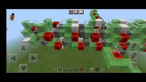 I made a slime block plane in minecraft