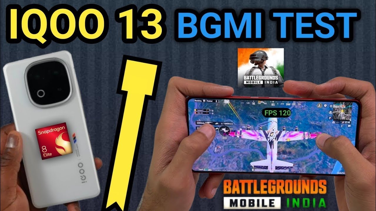 IQOO 13 5G BGMI 120 FPS LIVE TEST FULL GAMEPLAY | 😂 #பப்ஜிதமிழ் #tamil ...