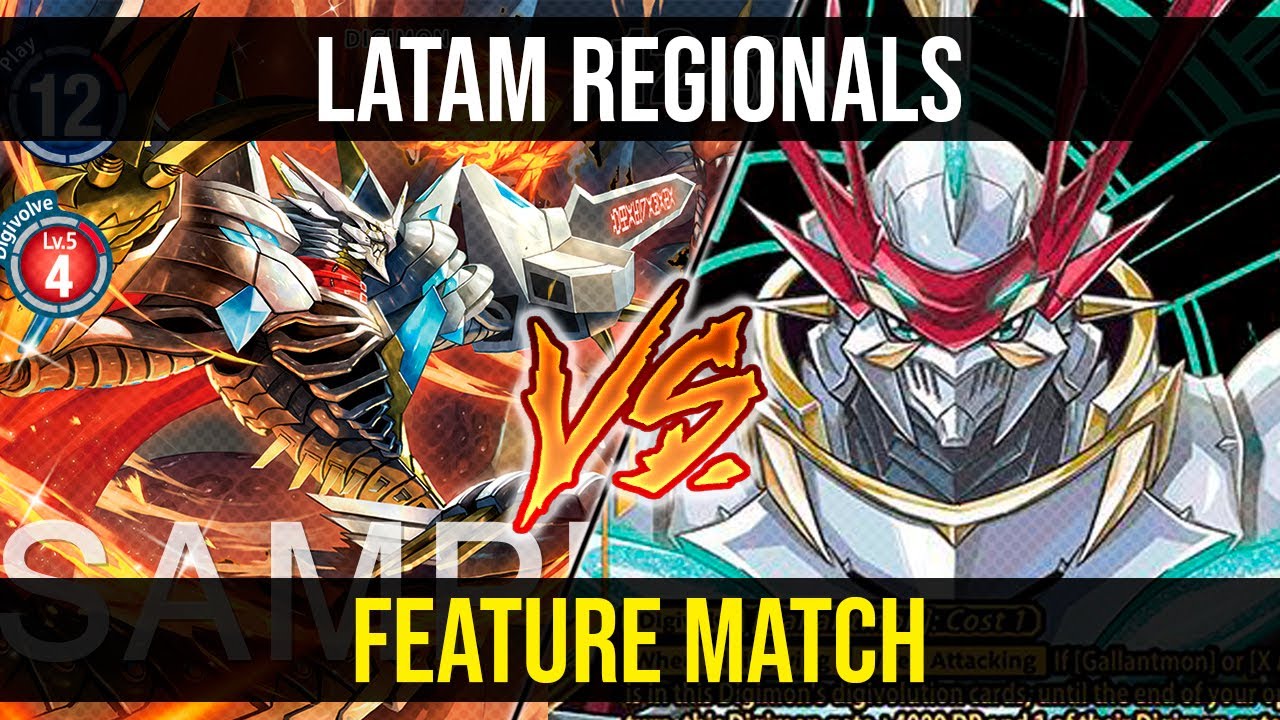 JESMON VS GALLANTMON | BT23 LATAM REGIONALS FEATURE MATCH