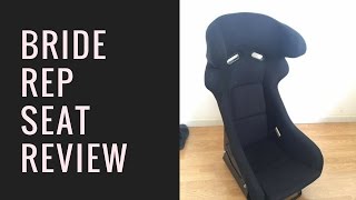 Bride Track Rep Seat Review