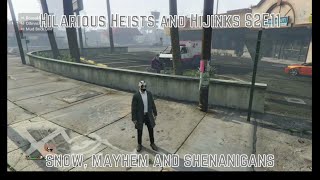 GTAV Hilarious Heists and Hijinks S2E11 -- Odinn, Boosak and Brick winter shenanigans