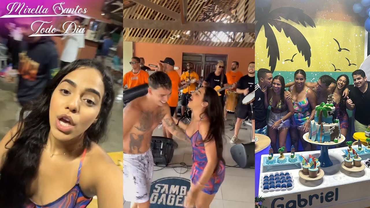 Festa de Aniversário de Zinho Finalmente Aconteceu 😍 - Mirella Santos Stories