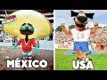 Las 7 PEORES MASCOTAS de los MUNDIALES de Futbol