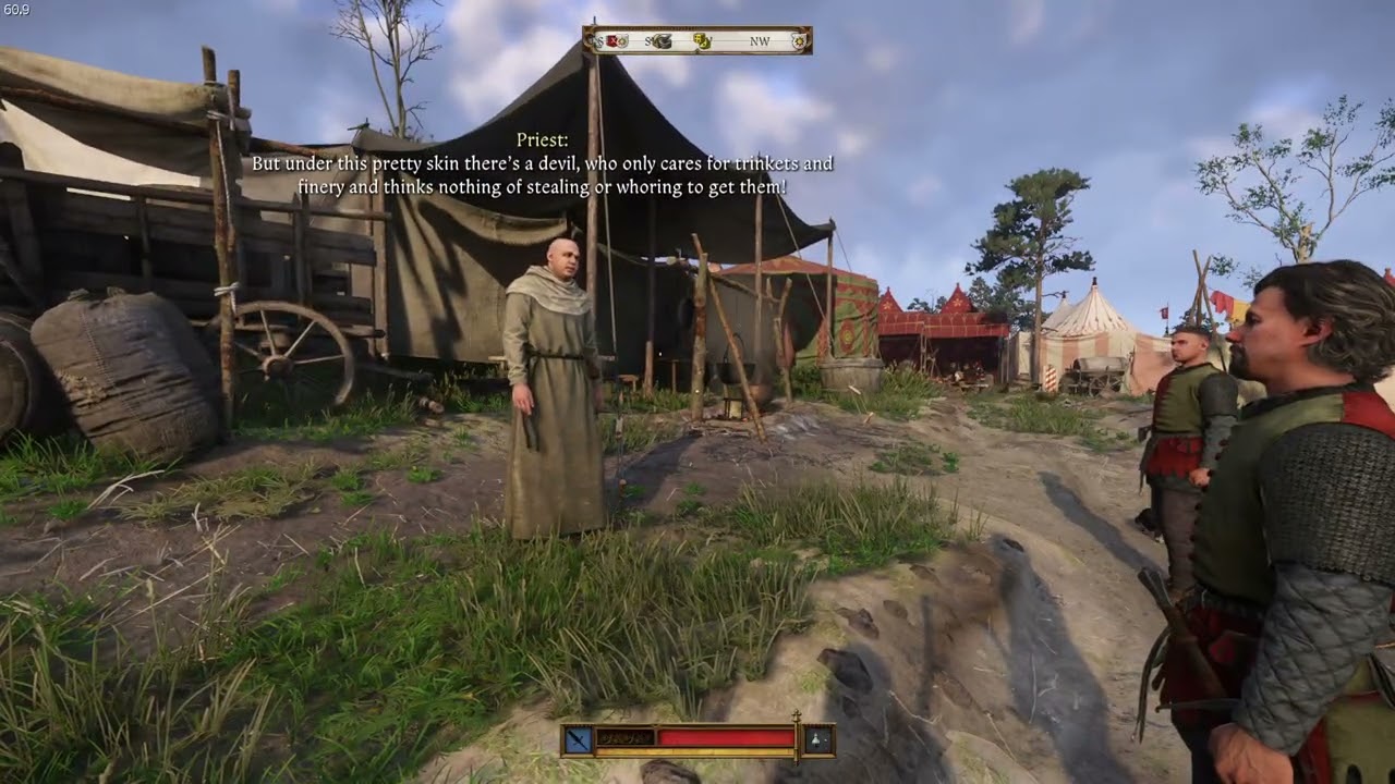 ""The Greatest Evil of All!" - Priest from KCD2